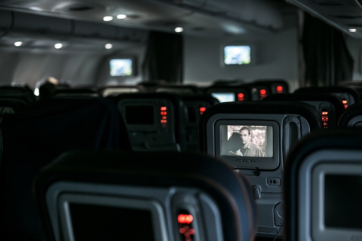 Plane interior